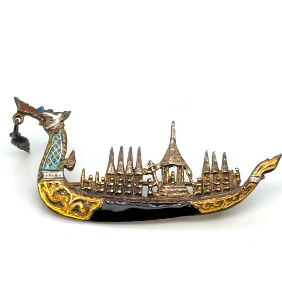 Assorted Vintage 925 Silver Pins/Brooches - Picture 4 of 6